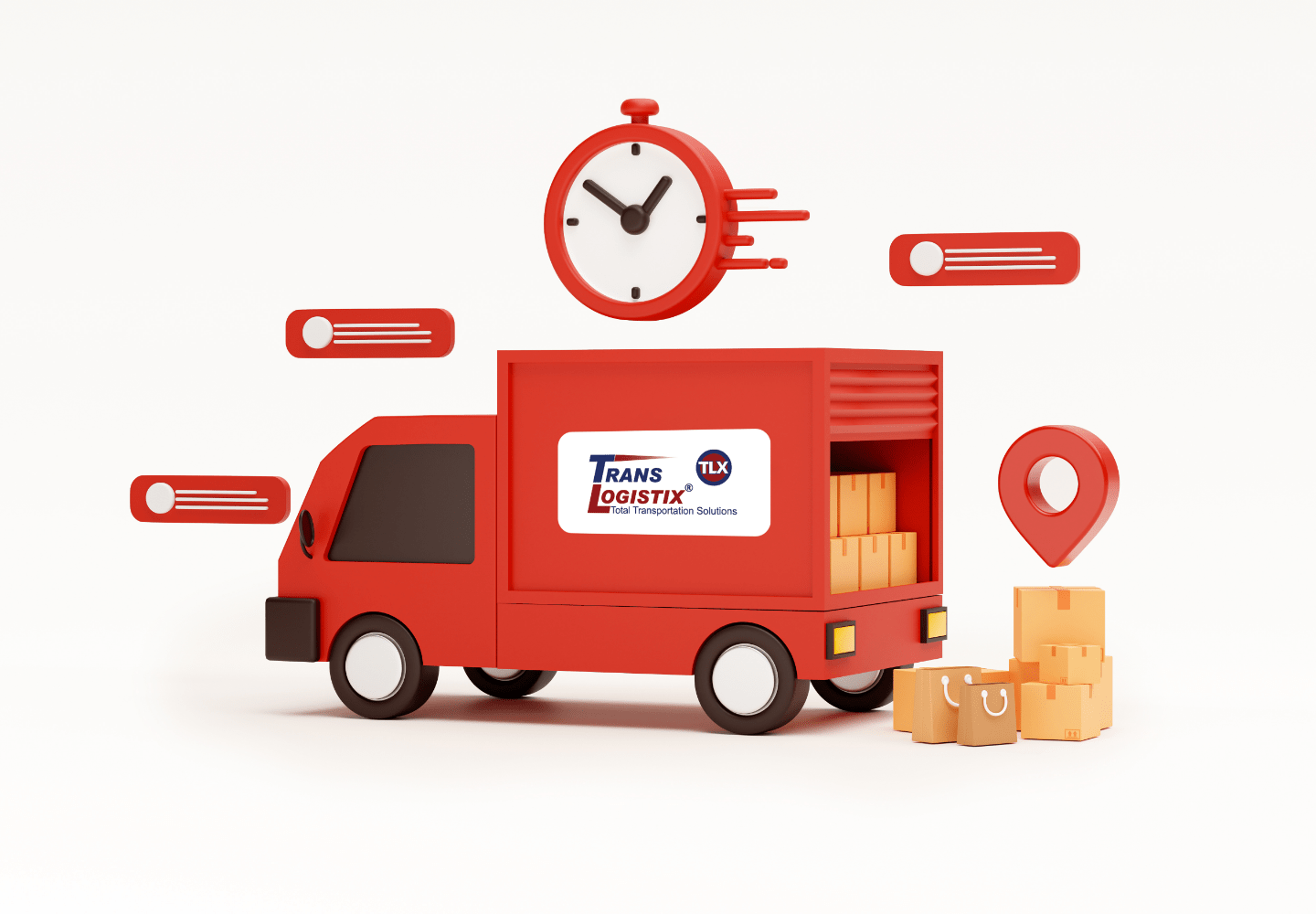 translogistix Red Van